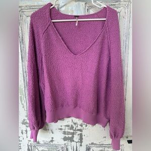 Free People crop sweater